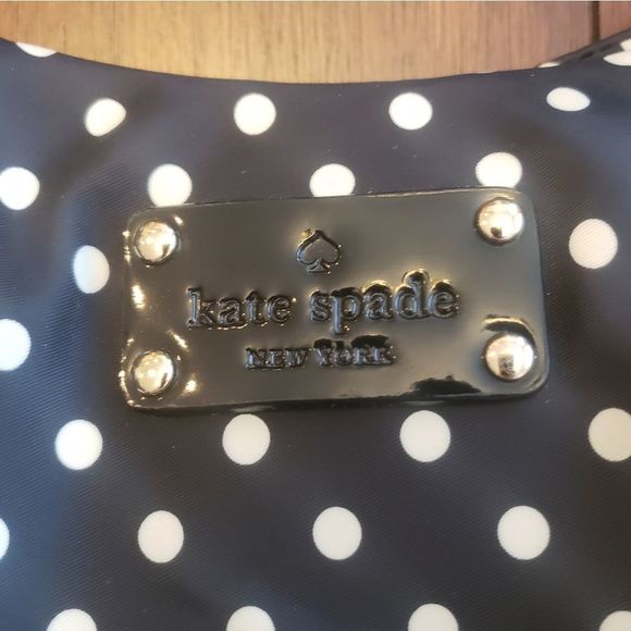 Kate Spade Stevie polka dot diaper bag - Picture 7 of 16